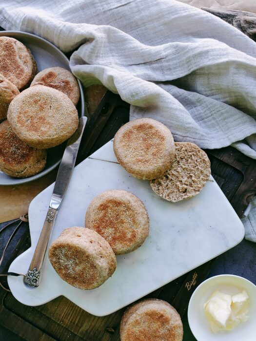 Fluffy English Muffins